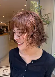 【ボブ/ショートの方におすすめ】カット+パーマ+トリートメント