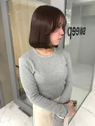 ＜人気No.１❕＞ブリーチせずにできる透明感カラー🥣🩵