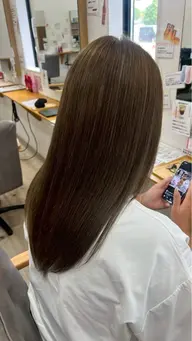 【3名限定クーポン】プレミアム艶カラー+ナノバブルケア🫧