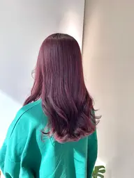 ブリーチなしダブルカラー+Aujua1ステップトリートメント