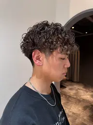 メンズカット＋パーマ＋トリートメント