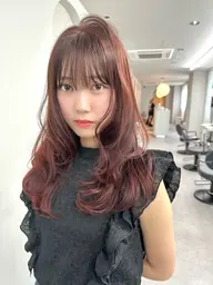 【ダメージレスで可愛く☆】ダブルカラー＋トリートメント