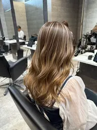 【ケアブリーチ】カット+3Dハイライトフル+カラー+ TOKIO TR/