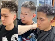 【スキンフェード限定】施術後にトップスタイリストからフェードの確認がありますのでご協力お願い致します！