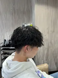 カット+ツイストスパイラルパーマ+眉カット👾🌟