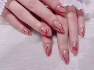 🦋120分シンプル持ち込みデザイン10本❣️ソフトジェルオフ込み