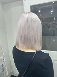 🔥【トリプルコース】限界ハイトーン｜2回ブリーチ＋カラー＋外部補修TR