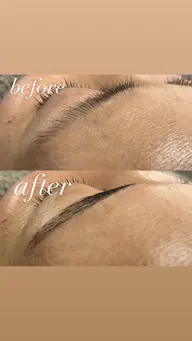 おでこのWax+眉毛スタイリング