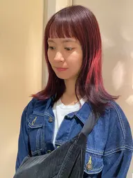 🌟カット➕ブリーチなしのダブルカラー🌟➕高浸透トリートメント【3step】明るくしたい方に❗️