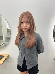 🥣リタッチケアブリーチ+フルカラー＋【⚠️3cm以内/約3ヶ月分】＋トリートメント