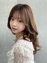 【❣️カット❣️】＋【❣️スチームパーマ❣️】［仙台／髪質改善／韓国/仙台美容室／ショート/前髪］