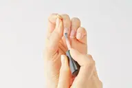 美爪ネイルケア✨　＋#ポリッシュ カラーリング💅