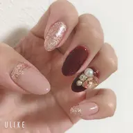 【ジェルネイルコース】　　　　　　　　　　　　　　　　　　ジェル＋アート4本(特殊パーツ除く)