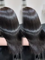 【就活・実習前に◎ 】縮毛矯正モデル髪質改善・ケアストレート🪽癖をしっかり伸ばしながらトリートメントで内部補修🫧