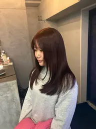 【ワンカラー】艶カラー ＋ 内部補修4STEPトリートメント✨