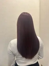 【✨️大人気✨️】プレミアムカラー+髪質改善トリートメント🦋