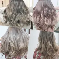 【ケアブリーチ＆髪質改善&イルミナ】ダブルカラー&髪質改善４step TR