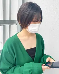 カット＋前髪縮毛矯正＋2STEPトリートメント