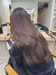 ブリーチなし透明感イルミナカラー+カット+生トリートメント