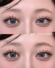 LED対応◎マツエク【写真映え No.1アイ】★ワンホンマツエク上120束と下20本 東感✕濃密♥にな¥7980