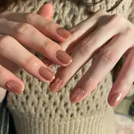 🌷オフ/ケア込🌷ハンド◆44色と豊富🫶🐻‍❄️ミラーネイル ワンカラー¥5000