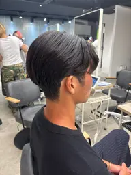 【⚡️メンズカット⚡️】センターパート・マッシュ