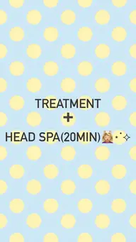 【♥新規様価格♥】treatment➕head massage(20min)💆🏼‍♀️⋆˙⟡