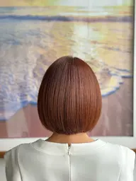 指通り滑らか♪ニュアンスカラー＋カット＋ベーストリートメント