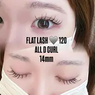 マツエク100本➕束感コーティング🖤🎀