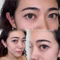 🌱‬‪マツエク100本＋眉毛ワックス🌱‬‪♡⸝⸝