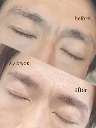 4月限定【メンズオンリー募集】リクエスト開始⭐︎Myeyebrowsモニターモデル⭐︎¥34800→¥11000