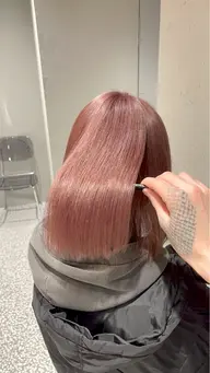 ❤️‍🔥#ブリーチリタッチ➕#全体カラー❤️‍🔥