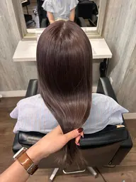 🤍平日12:00~17:00限定🤍　　　　　　　　　　　　　　うる艶フルカラー🫧+カット+コラーゲンtr✨