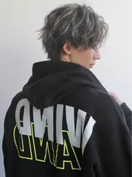 メンズカット+クイック炭酸ヘッドスパマッサージシャンプー+頭首肩マッサージ🎶