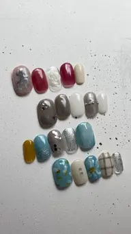 ハンドselect design ◆ アート2~4本入ったコースです 【他店オフ・パラジェル代込み】