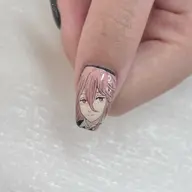 【オフなし】痛ネイル1本+ワンカラー