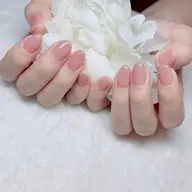 ジェルオフ無料💅ハンドワンカラー・ラメグラデーション✨甘皮ケア込！