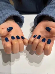 ワンカラーネイル💅(オフ長さ出し×)