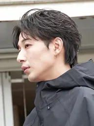 【💥ミニモ限定クーポン💥】メンズカット+フェザーパーマ🌀