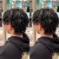 【men's】立体感アップ⭐︎スパイラルパーマ