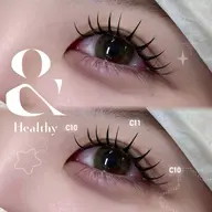 🌙 &healthy 《エクステ×マツパ》🌙フラットラッシュ100本【国分寺🐾】