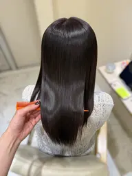 【艶髪度NO.1】*カット+Premium髪質改善TR+ケアカラー+*¥17900【髪質改善】