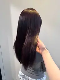 🌟人気No.1🌟ダメージレスカラー➕前髪カット➕簡単トリートメント