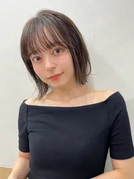【ぱつっとボブ✂️】カット+3starトリートメント(Aujua🫧)⚠️水曜日以外のご案内となります！