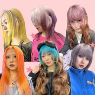【ケアブリーチ2回+デザインカラー+ダメージケアトリートメント込み🧸🎼💘】新規様ロング料金なし🫧