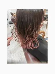 ⭐️ポイントデザインカラー+全体カラー+トリートメント🍭🥣