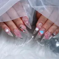 〈オフ込み〉🎀長さだし10本💎持ち込みデザインやり放題(パーツ無制限)
