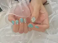 🦋【人気No.2】シンプルデザイン(4本パーツorアート)