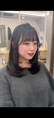 layercut🌙🎼【 ミディアムの方限定】➕treatment❄️