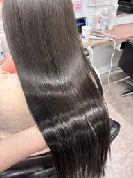 髪質改善ポテンツァストレート2step＋フルカラー